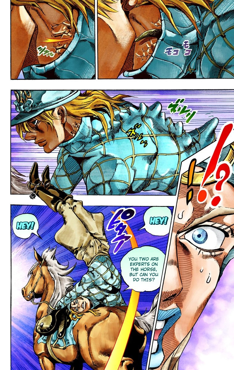 Jojo's Bizarre Adventure Part 7 - Steel Ball Run - Vol.6 Chapter 28: Scary Monsters Part 1