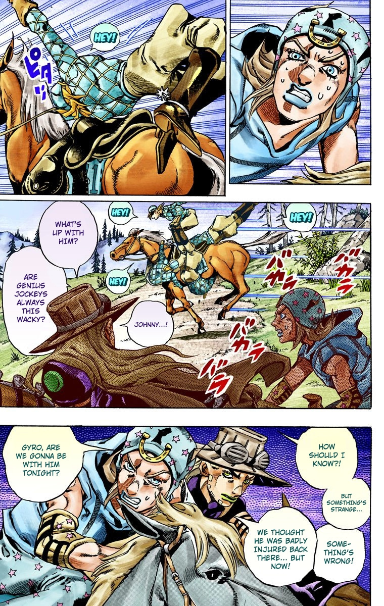 Jojo's Bizarre Adventure Part 7 - Steel Ball Run - Vol.6 Chapter 28: Scary Monsters Part 1