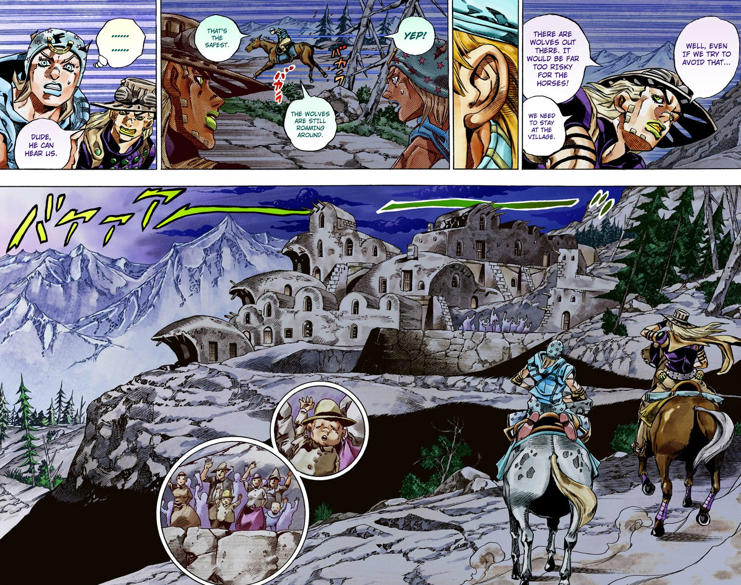 Jojo's Bizarre Adventure Part 7 - Steel Ball Run - Vol.6 Chapter 28: Scary Monsters Part 1