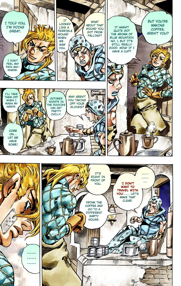 Jojo's Bizarre Adventure Part 7 - Steel Ball Run - Vol.6 Chapter 28: Scary Monsters Part 1