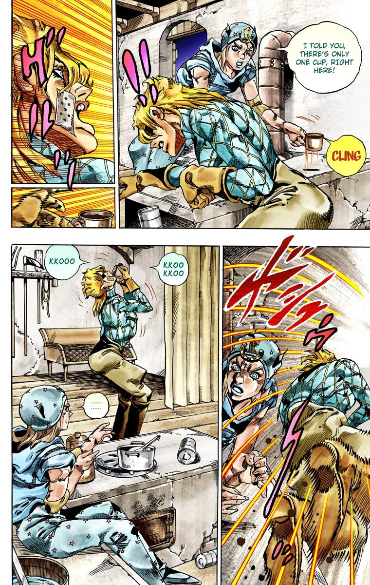 Jojo's Bizarre Adventure Part 7 - Steel Ball Run - Vol.6 Chapter 28: Scary Monsters Part 1