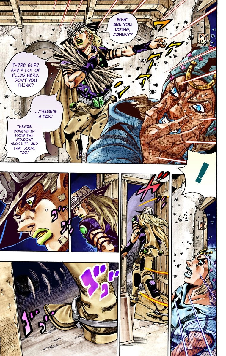 Jojo's Bizarre Adventure Part 7 - Steel Ball Run - Vol.6 Chapter 28: Scary Monsters Part 1