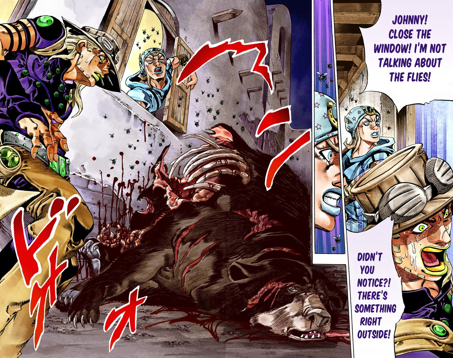 Jojo's Bizarre Adventure Part 7 - Steel Ball Run - Vol.6 Chapter 28: Scary Monsters Part 1