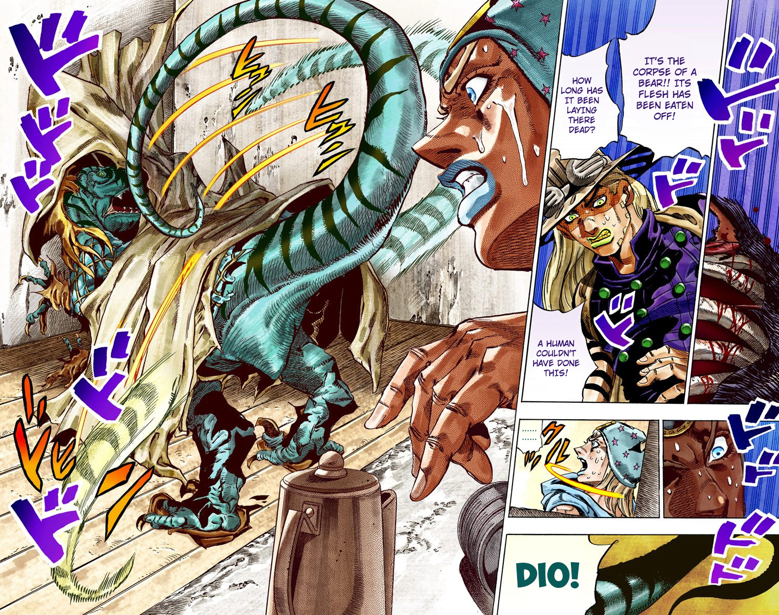 Jojo's Bizarre Adventure Part 7 - Steel Ball Run - Vol.6 Chapter 28: Scary Monsters Part 1