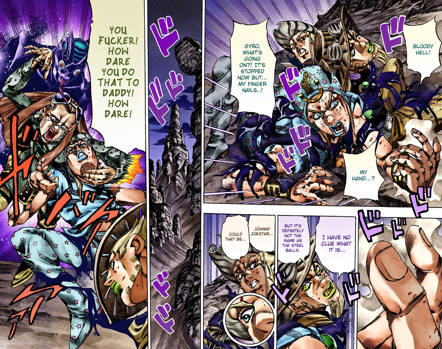 Jojo's Bizarre Adventure Part 7 - Steel Ball Run - Vol.4 Chapter 20: The Duty Of Gyro Zeppeli Part 1