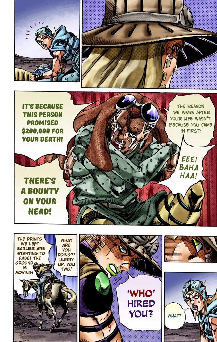 Jojo's Bizarre Adventure Part 7 - Steel Ball Run - Vol.4 Chapter 20: The Duty Of Gyro Zeppeli Part 1