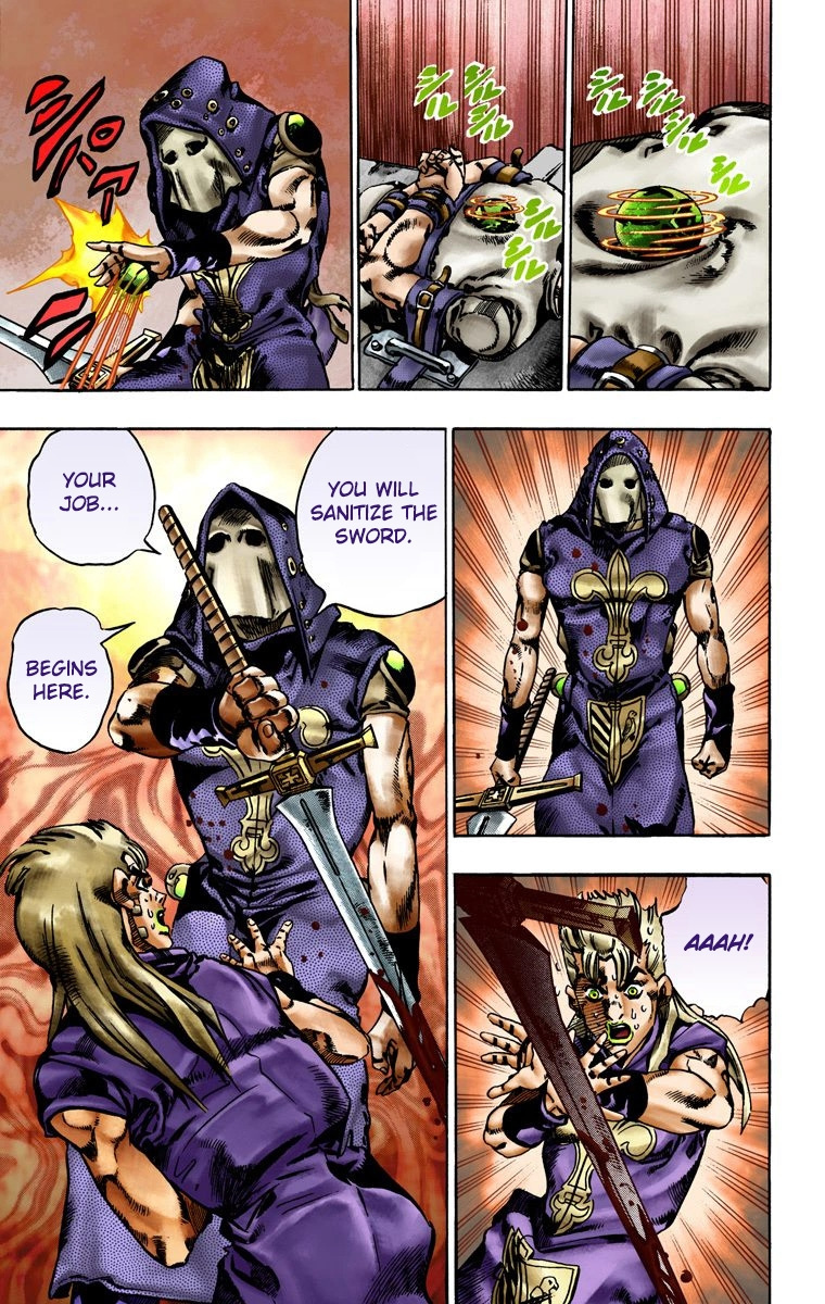 Jojo's Bizarre Adventure Part 7 - Steel Ball Run - Vol.4 Chapter 20: The Duty Of Gyro Zeppeli Part 1