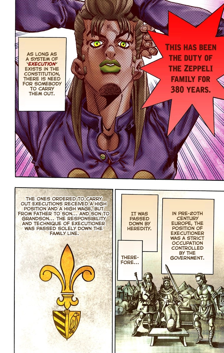 Jojo's Bizarre Adventure Part 7 - Steel Ball Run - Vol.4 Chapter 20: The Duty Of Gyro Zeppeli Part 1