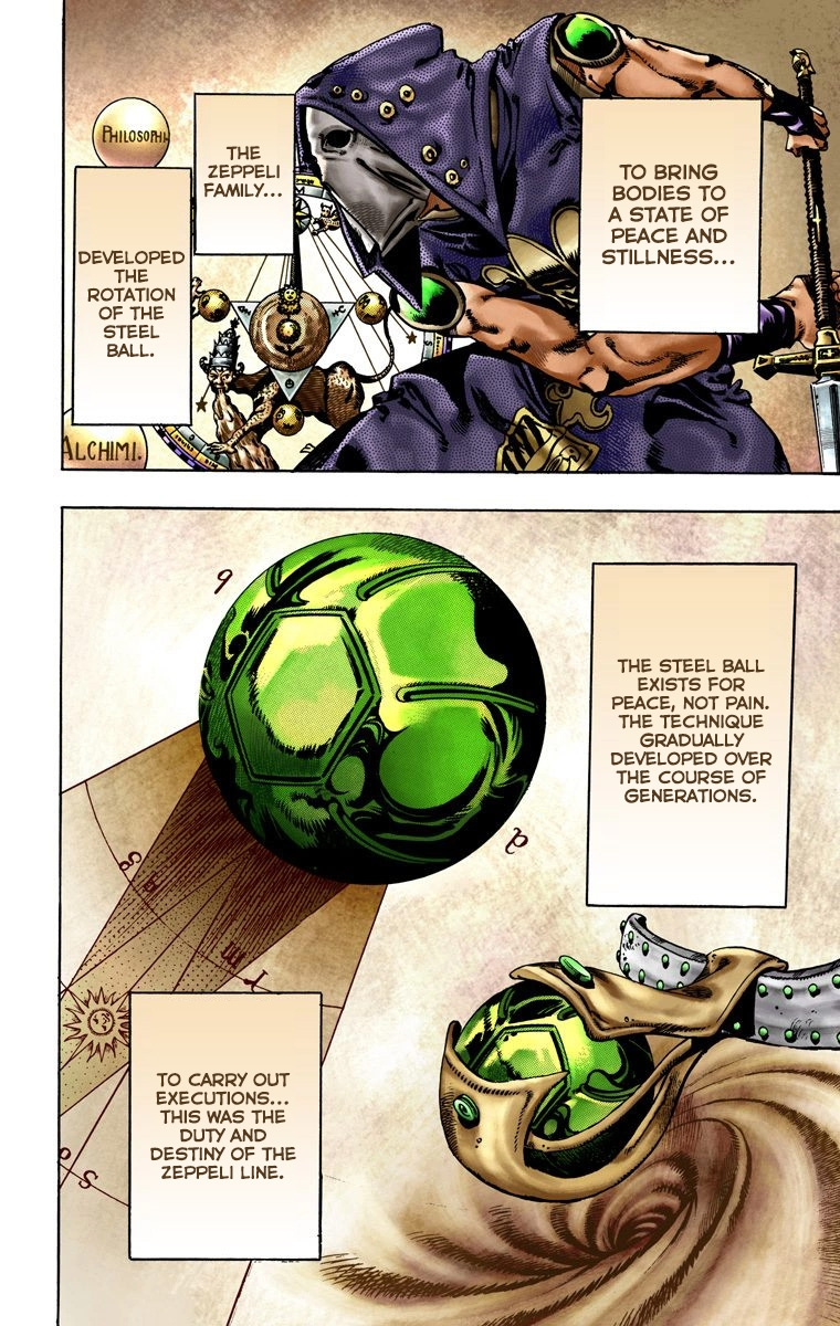 Jojo's Bizarre Adventure Part 7 - Steel Ball Run - Vol.4 Chapter 20: The Duty Of Gyro Zeppeli Part 1