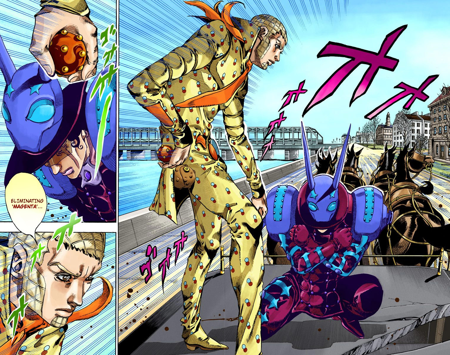 Jojo's Bizarre Adventure Part 7 - Steel Ball Run - Vol.16 Chapter 62: Dirty Deeds Done Dirt Cheap