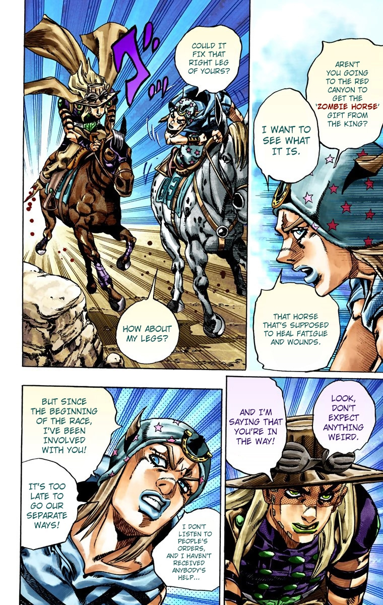 Jojo's Bizarre Adventure Part 7 - Steel Ball Run - Vol.4 Chapter 23: The Terrorist From A Far Off Country Part 2