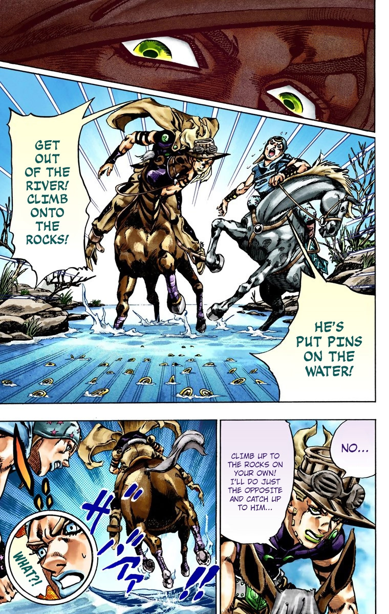 Jojo's Bizarre Adventure Part 7 - Steel Ball Run - Vol.4 Chapter 23: The Terrorist From A Far Off Country Part 2