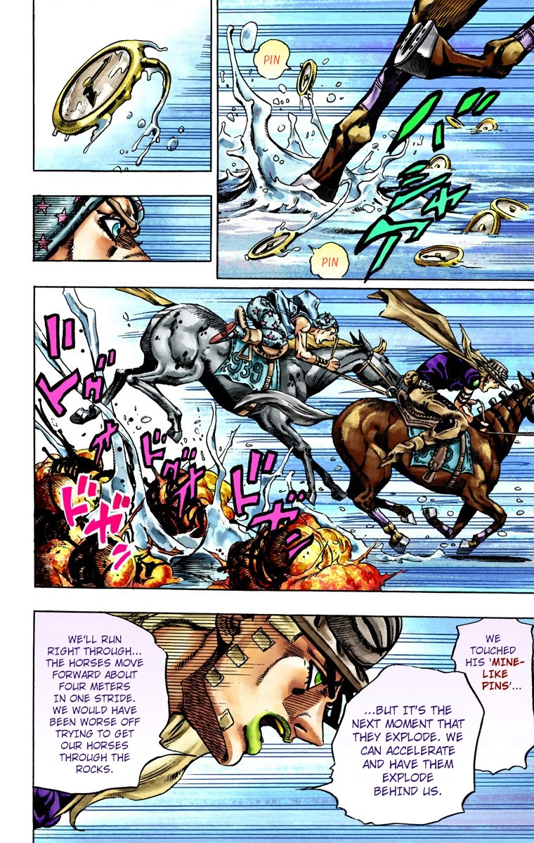 Jojo's Bizarre Adventure Part 7 - Steel Ball Run - Vol.4 Chapter 23: The Terrorist From A Far Off Country Part 2