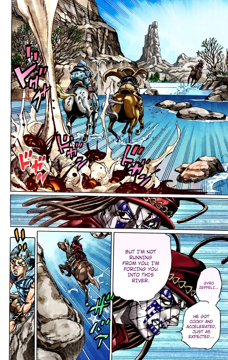 Jojo's Bizarre Adventure Part 7 - Steel Ball Run - Vol.4 Chapter 23: The Terrorist From A Far Off Country Part 2