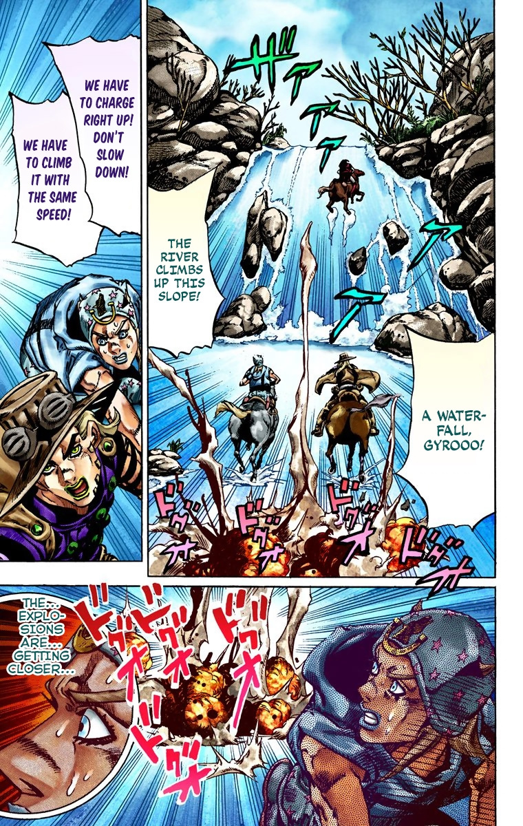 Jojo's Bizarre Adventure Part 7 - Steel Ball Run - Vol.4 Chapter 23: The Terrorist From A Far Off Country Part 2