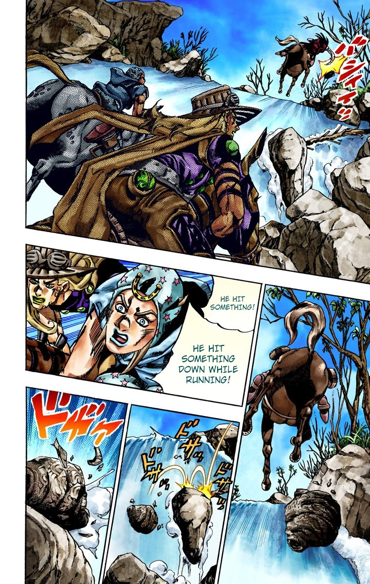 Jojo's Bizarre Adventure Part 7 - Steel Ball Run - Vol.4 Chapter 23: The Terrorist From A Far Off Country Part 2