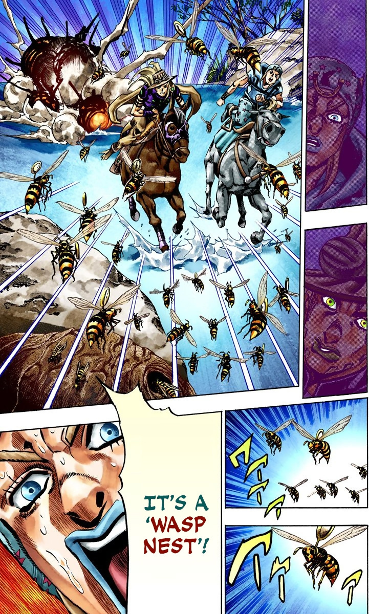 Jojo's Bizarre Adventure Part 7 - Steel Ball Run - Vol.4 Chapter 23: The Terrorist From A Far Off Country Part 2