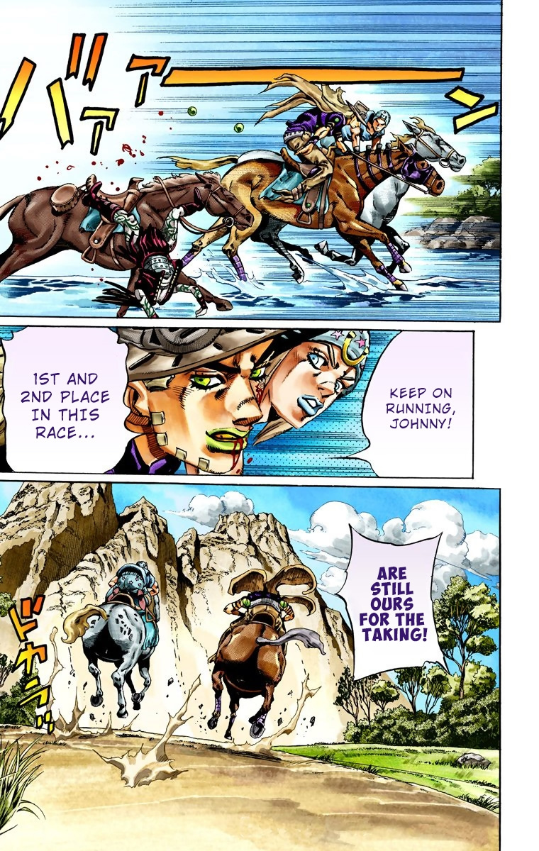 Jojo's Bizarre Adventure Part 7 - Steel Ball Run - Vol.4 Chapter 23: The Terrorist From A Far Off Country Part 2