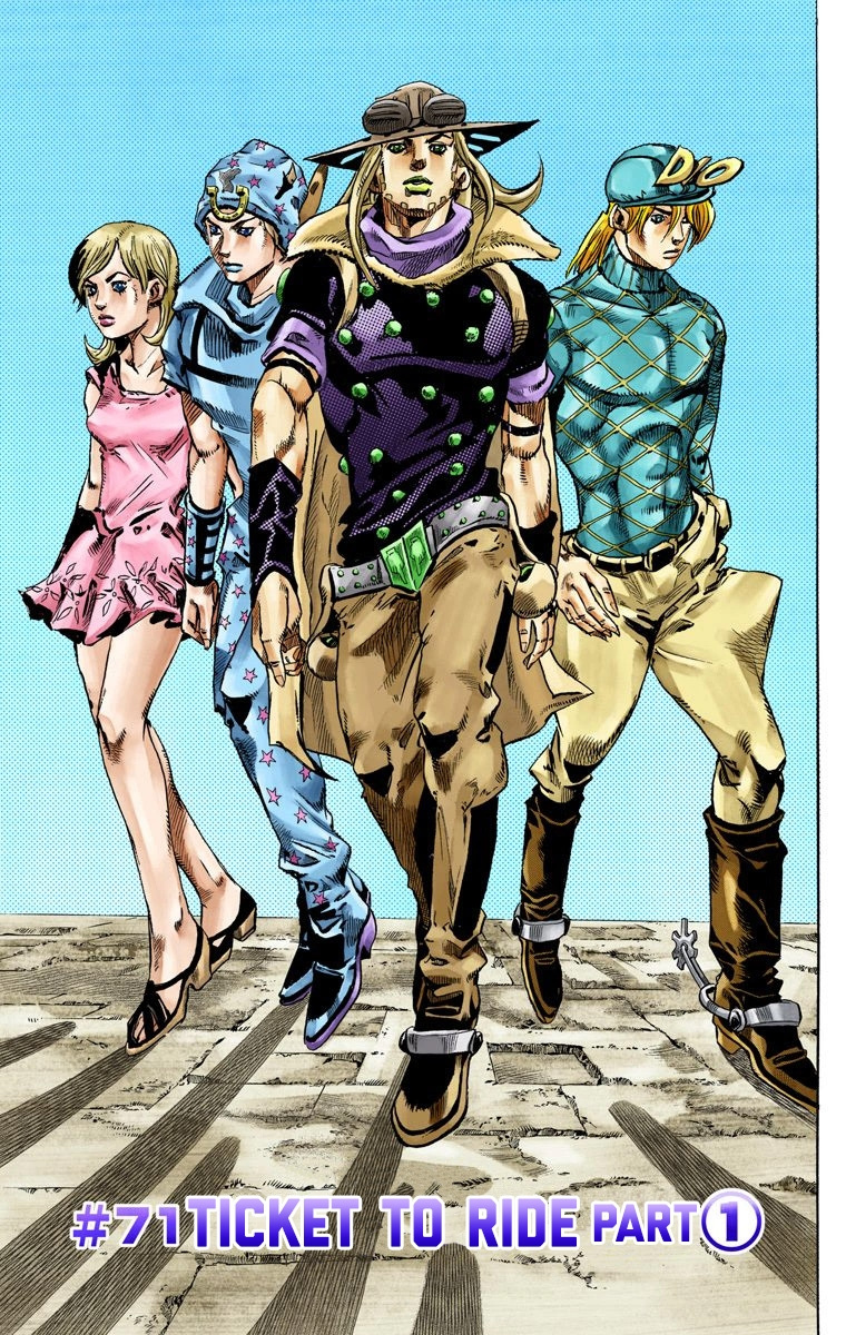 Jojo's Bizarre Adventure Part 7 - Steel Ball Run - Vol.18 Chapter 71: Ticket To Ride Part 1