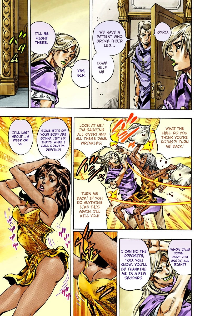 Jojo's Bizarre Adventure Part 7 - Steel Ball Run - Vol.11 Chapter 45: The Promised Land- Sugar Mountain Part 1