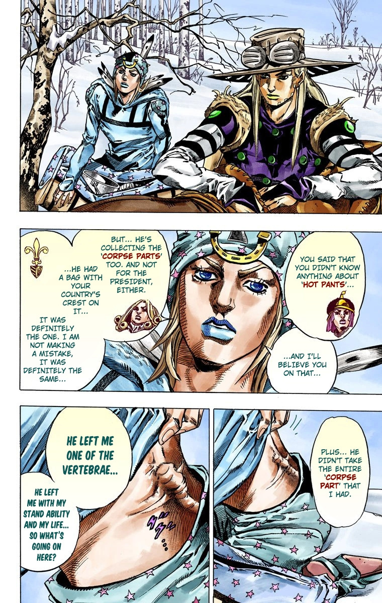 Jojo's Bizarre Adventure Part 7 - Steel Ball Run - Vol.11 Chapter 45: The Promised Land- Sugar Mountain Part 1