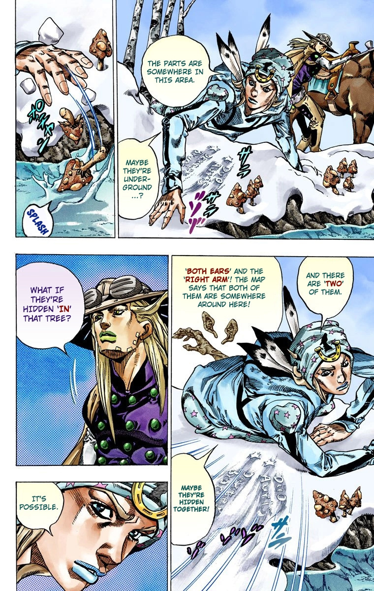 Jojo's Bizarre Adventure Part 7 - Steel Ball Run - Vol.11 Chapter 45: The Promised Land- Sugar Mountain Part 1