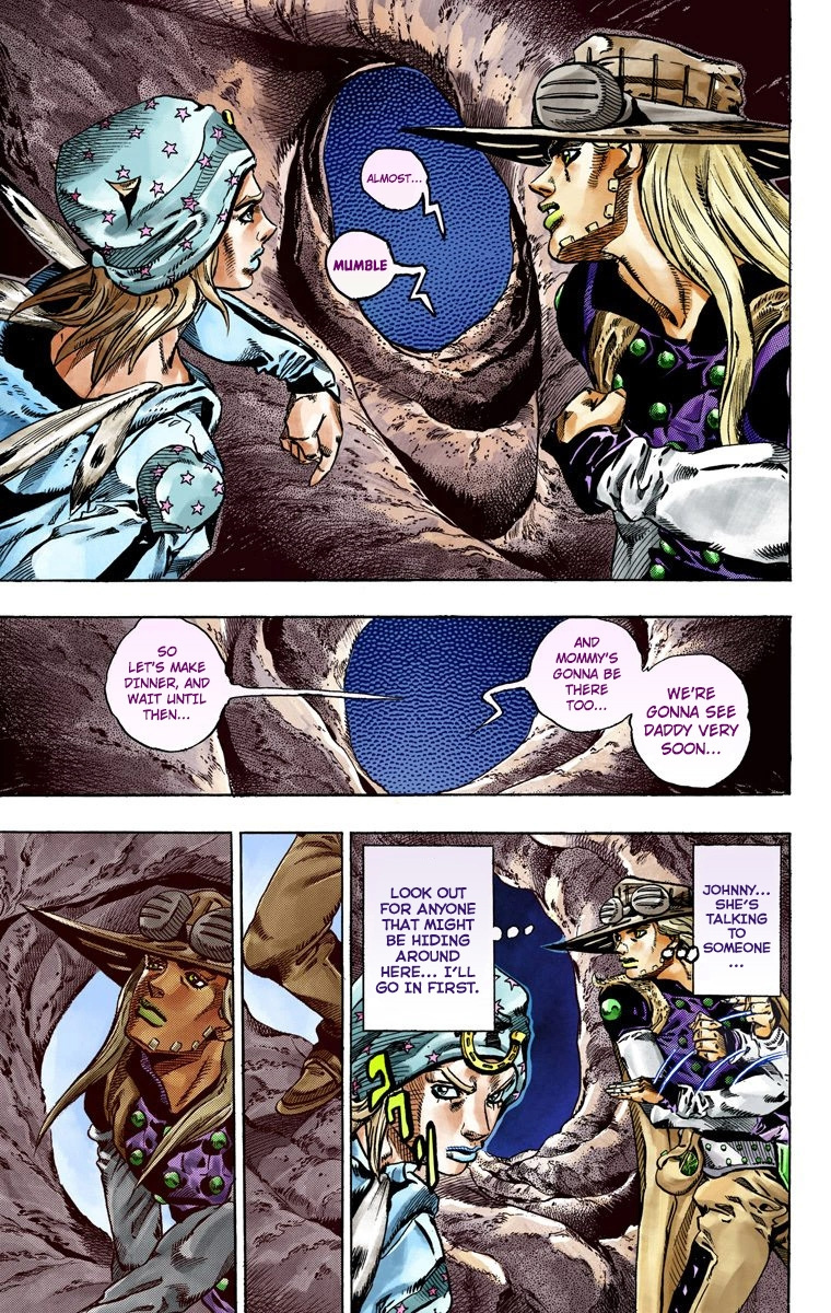 Jojo's Bizarre Adventure Part 7 - Steel Ball Run - Vol.11 Chapter 45: The Promised Land- Sugar Mountain Part 1