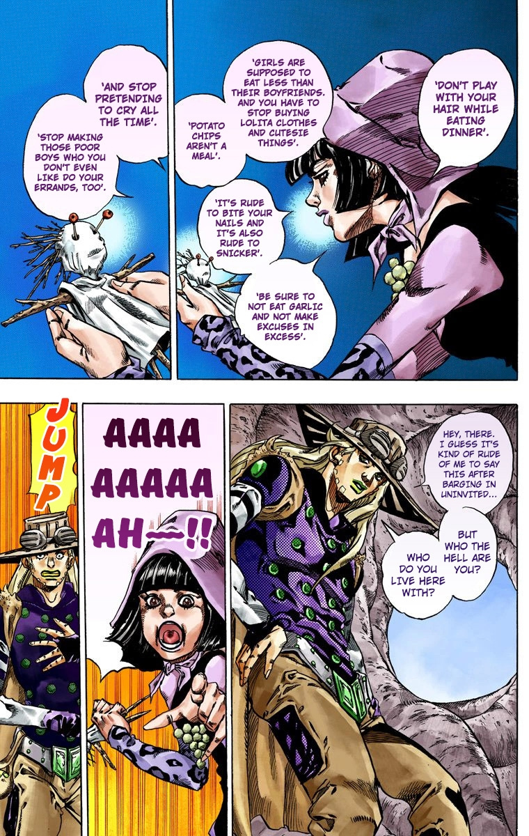 Jojo's Bizarre Adventure Part 7 - Steel Ball Run - Vol.11 Chapter 45: The Promised Land- Sugar Mountain Part 1