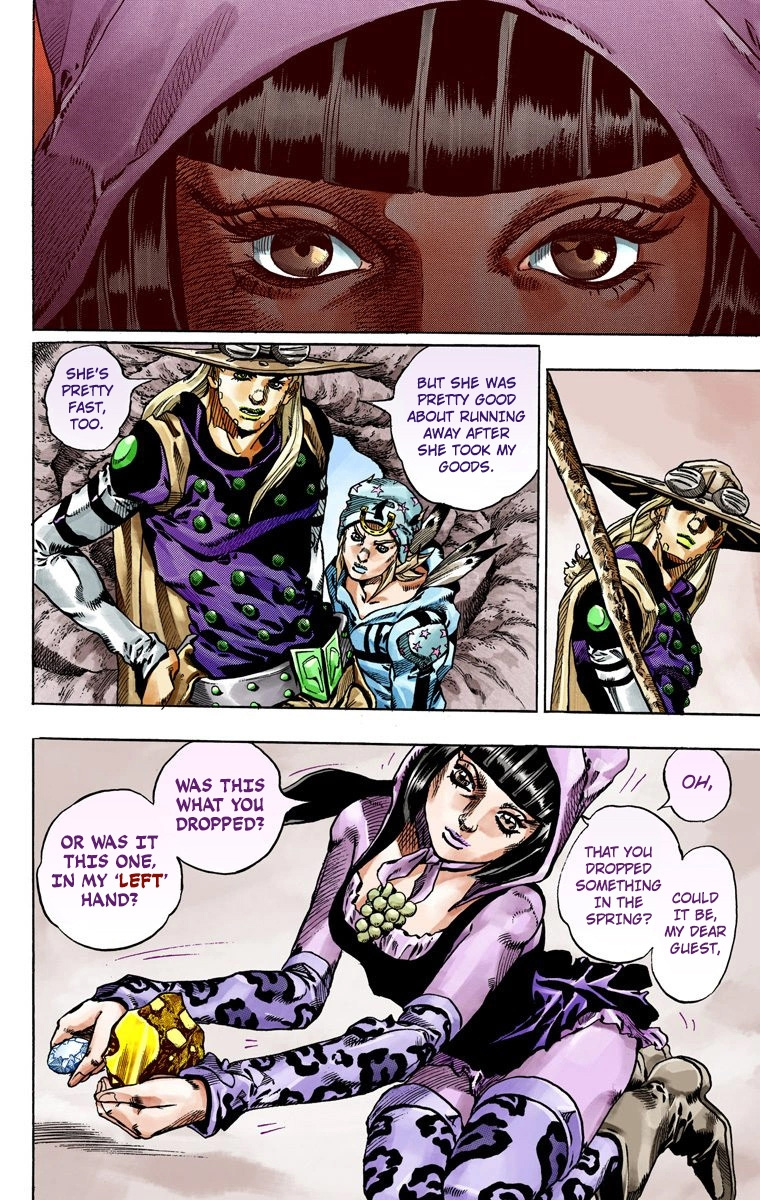 Jojo's Bizarre Adventure Part 7 - Steel Ball Run - Vol.11 Chapter 45: The Promised Land- Sugar Mountain Part 1