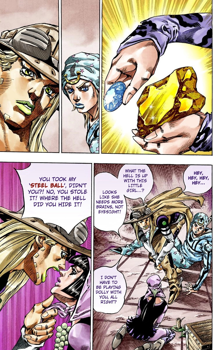 Jojo's Bizarre Adventure Part 7 - Steel Ball Run - Vol.11 Chapter 45: The Promised Land- Sugar Mountain Part 1