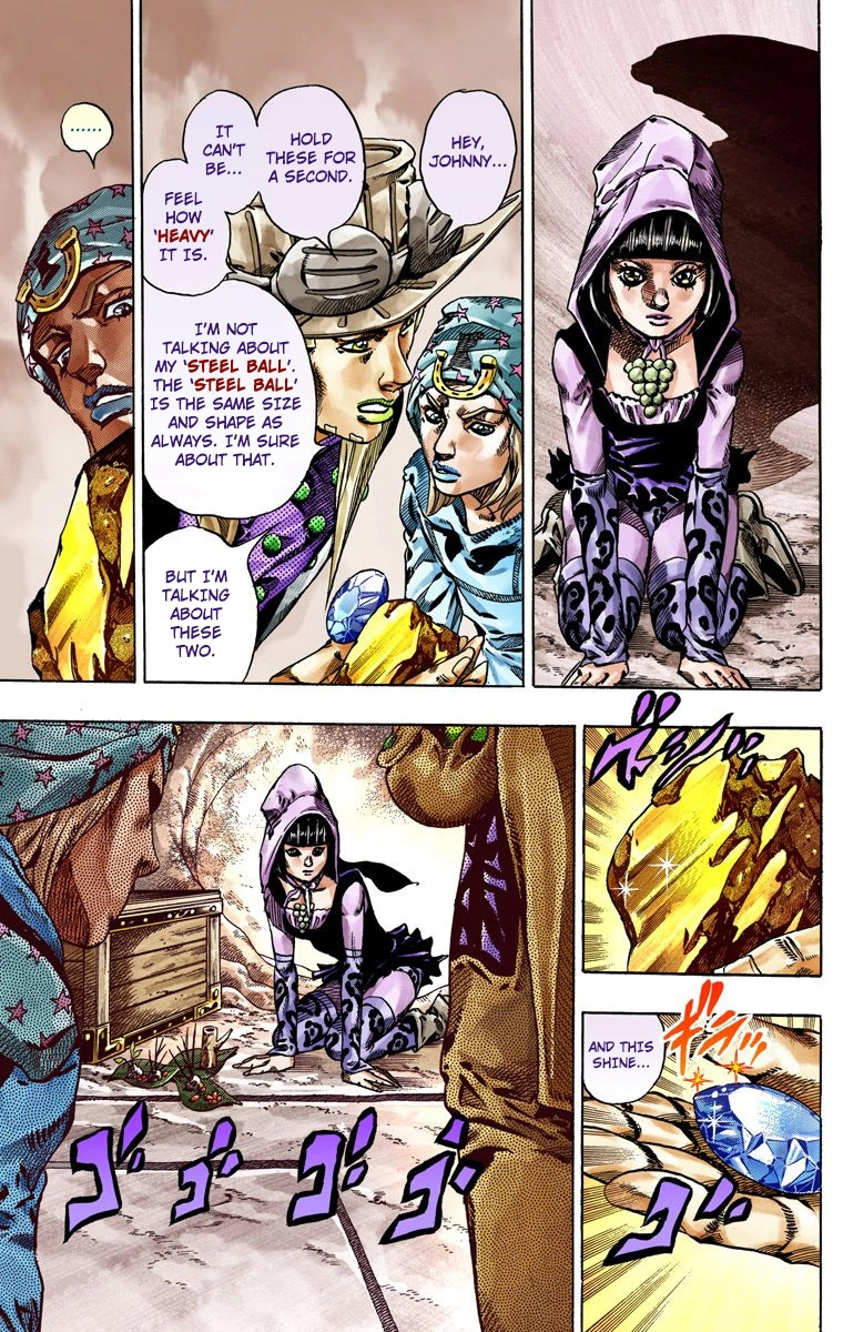 Jojo's Bizarre Adventure Part 7 - Steel Ball Run - Vol.11 Chapter 45: The Promised Land- Sugar Mountain Part 1