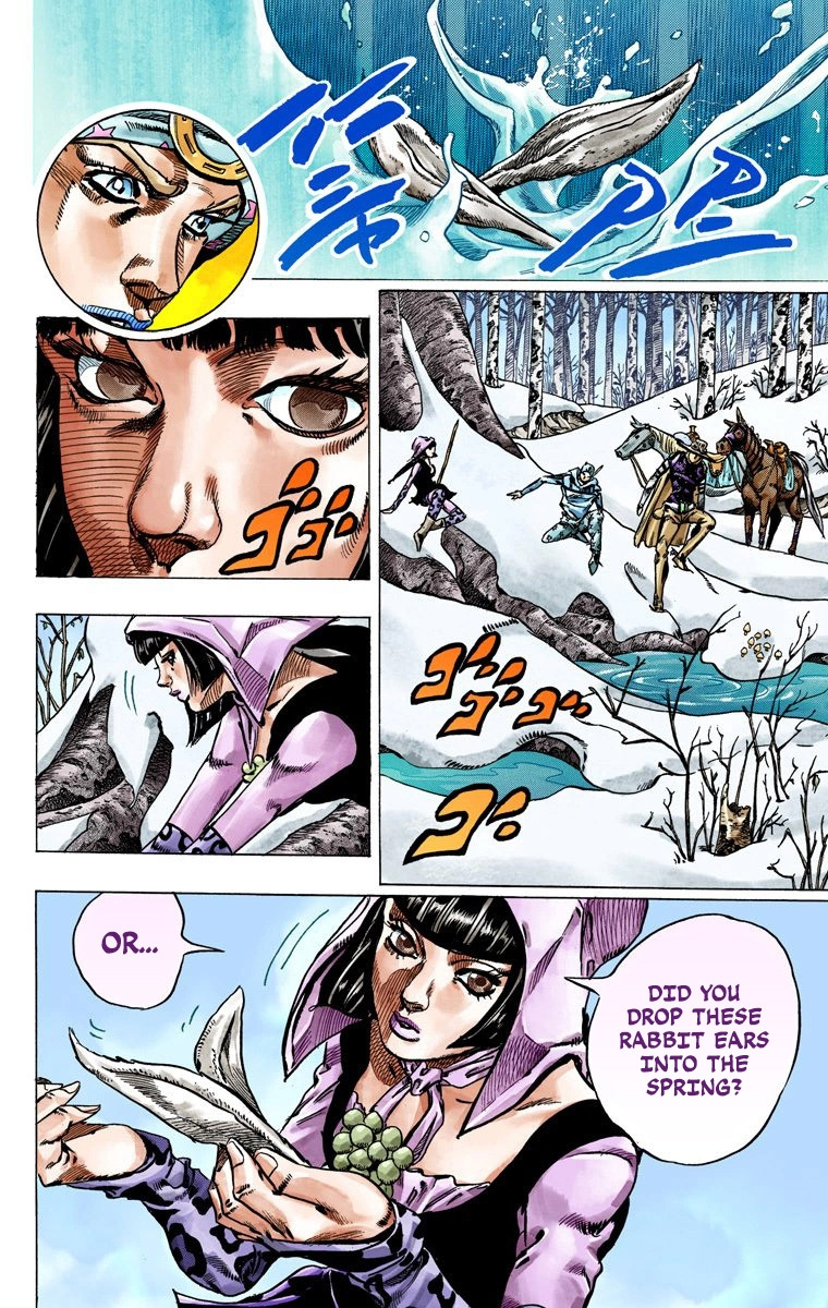 Jojo's Bizarre Adventure Part 7 - Steel Ball Run - Vol.11 Chapter 45: The Promised Land- Sugar Mountain Part 1