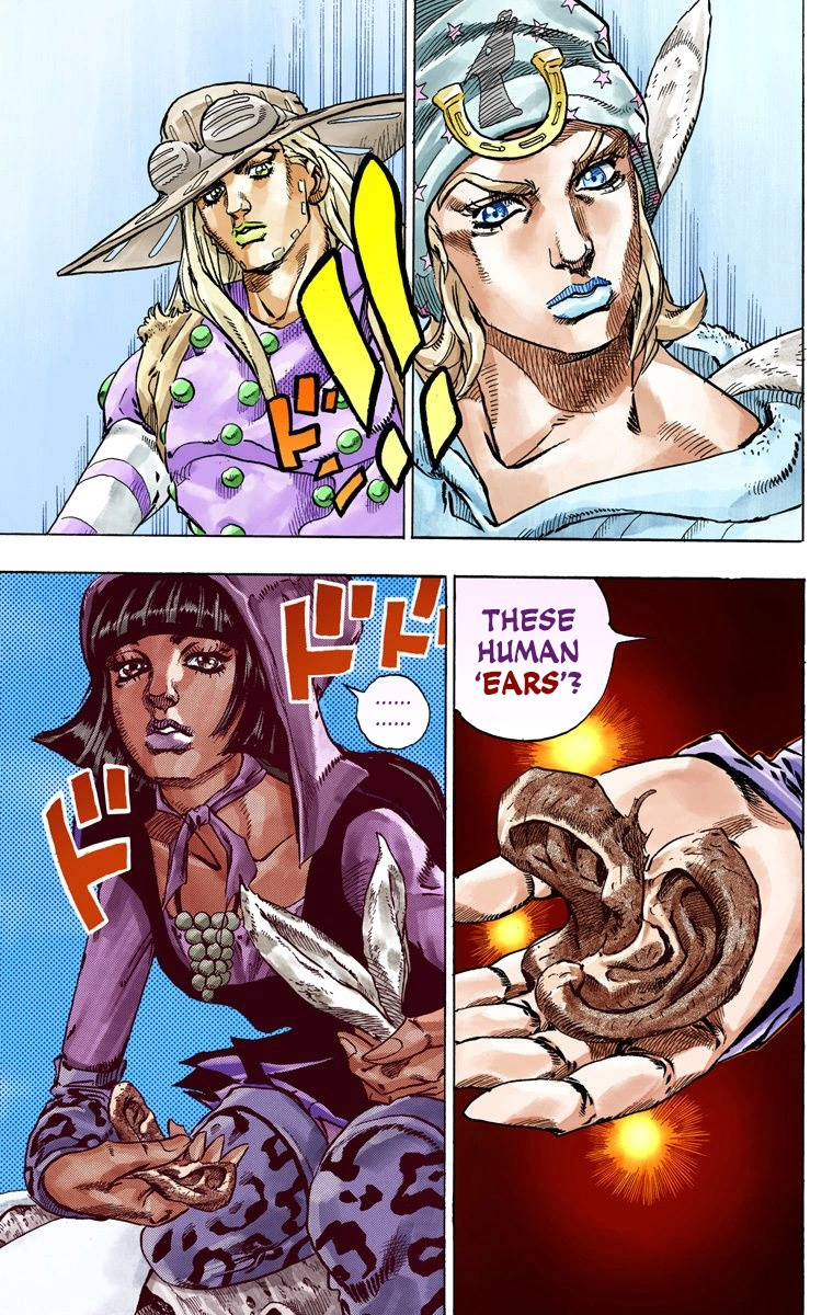 Jojo's Bizarre Adventure Part 7 - Steel Ball Run - Vol.11 Chapter 45: The Promised Land- Sugar Mountain Part 1