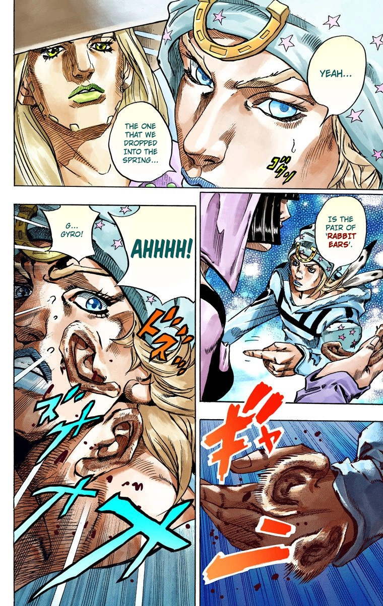 Jojo's Bizarre Adventure Part 7 - Steel Ball Run - Vol.11 Chapter 45: The Promised Land- Sugar Mountain Part 1