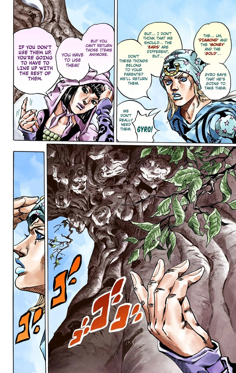 Jojo's Bizarre Adventure Part 7 - Steel Ball Run - Vol.11 Chapter 45: The Promised Land- Sugar Mountain Part 1