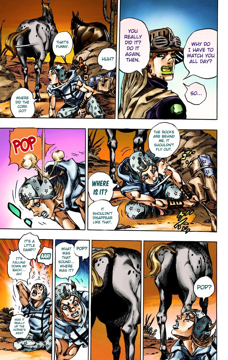 Jojo's Bizarre Adventure Part 7 - Steel Ball Run - Vol.3 Chapter 15: The Desert Born Outlaws Part 1