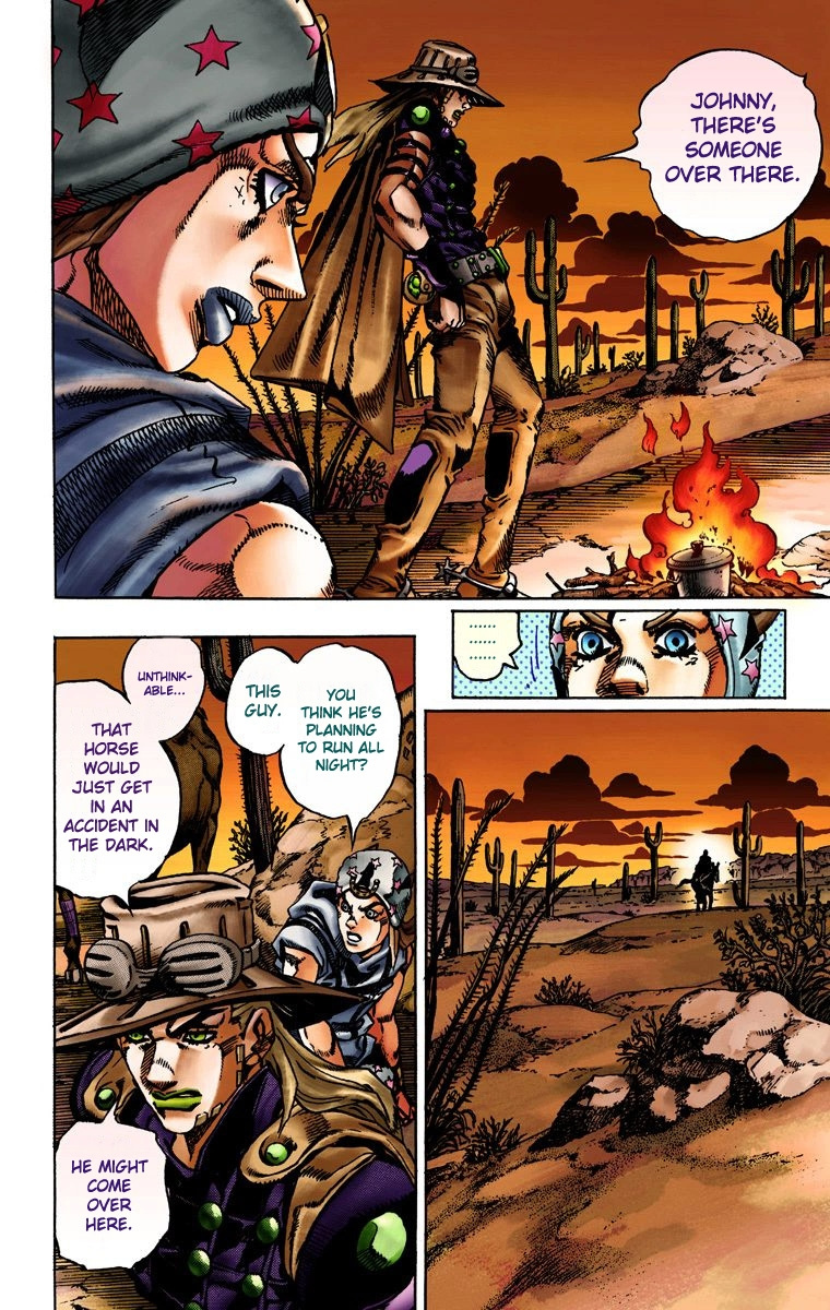 Jojo's Bizarre Adventure Part 7 - Steel Ball Run - Vol.3 Chapter 15: The Desert Born Outlaws Part 1