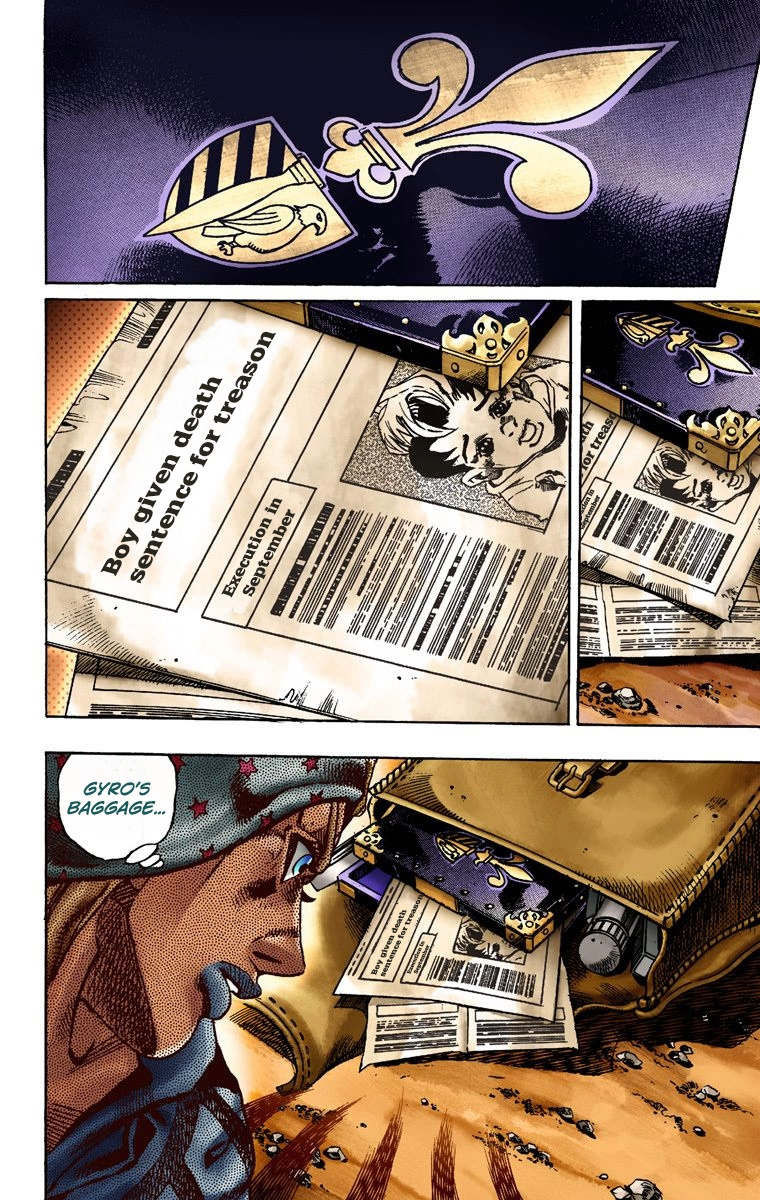 Jojo's Bizarre Adventure Part 7 - Steel Ball Run - Vol.3 Chapter 15: The Desert Born Outlaws Part 1