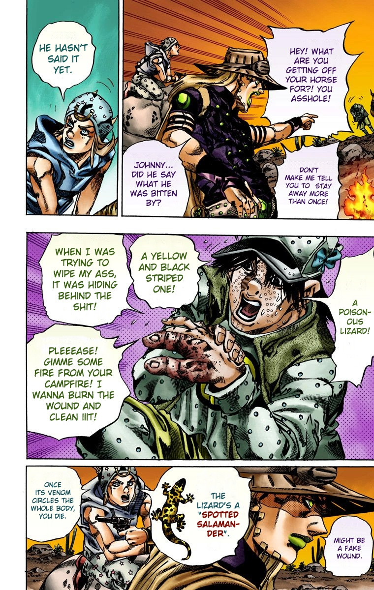 Jojo's Bizarre Adventure Part 7 - Steel Ball Run - Vol.3 Chapter 15: The Desert Born Outlaws Part 1