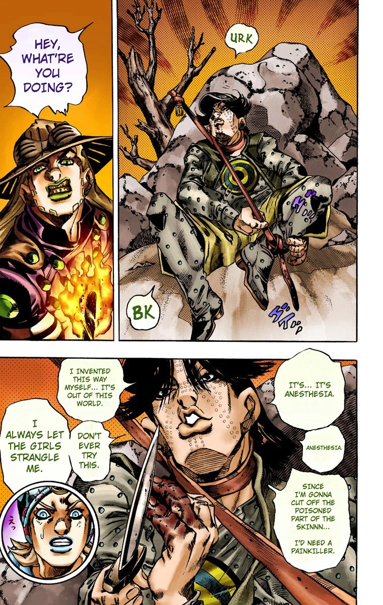 Jojo's Bizarre Adventure Part 7 - Steel Ball Run - Vol.3 Chapter 15: The Desert Born Outlaws Part 1