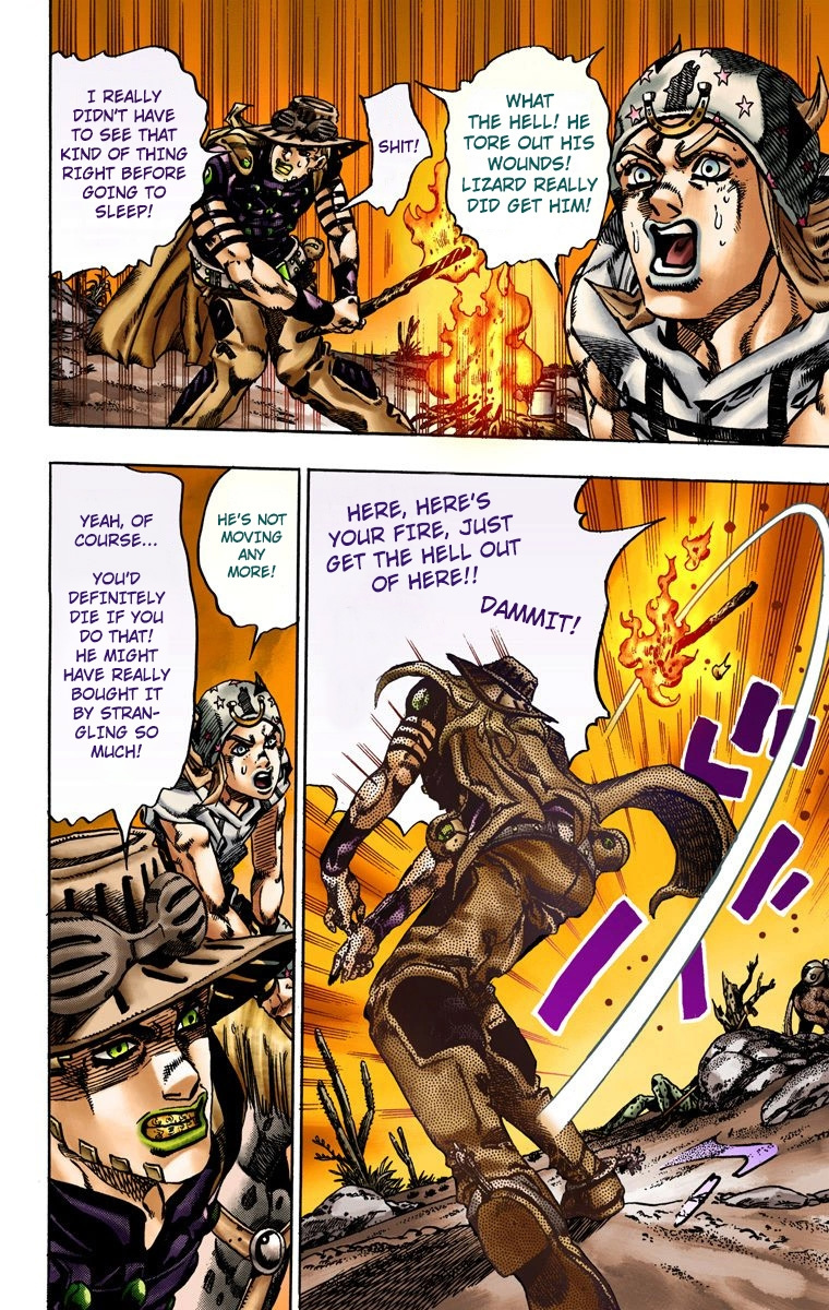 Jojo's Bizarre Adventure Part 7 - Steel Ball Run - Vol.3 Chapter 15: The Desert Born Outlaws Part 1