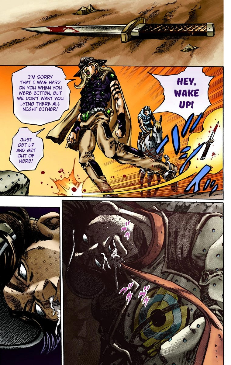 Jojo's Bizarre Adventure Part 7 - Steel Ball Run - Vol.3 Chapter 15: The Desert Born Outlaws Part 1