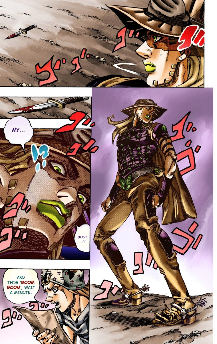 Jojo's Bizarre Adventure Part 7 - Steel Ball Run - Vol.3 Chapter 15: The Desert Born Outlaws Part 1