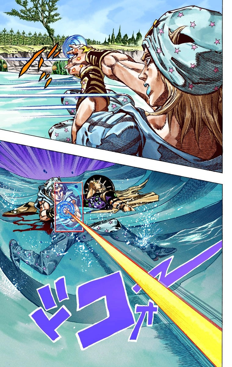 Jojo's Bizarre Adventure Part 7 - Steel Ball Run - Vol.11 Chapter 44: A Silent Way Part 5