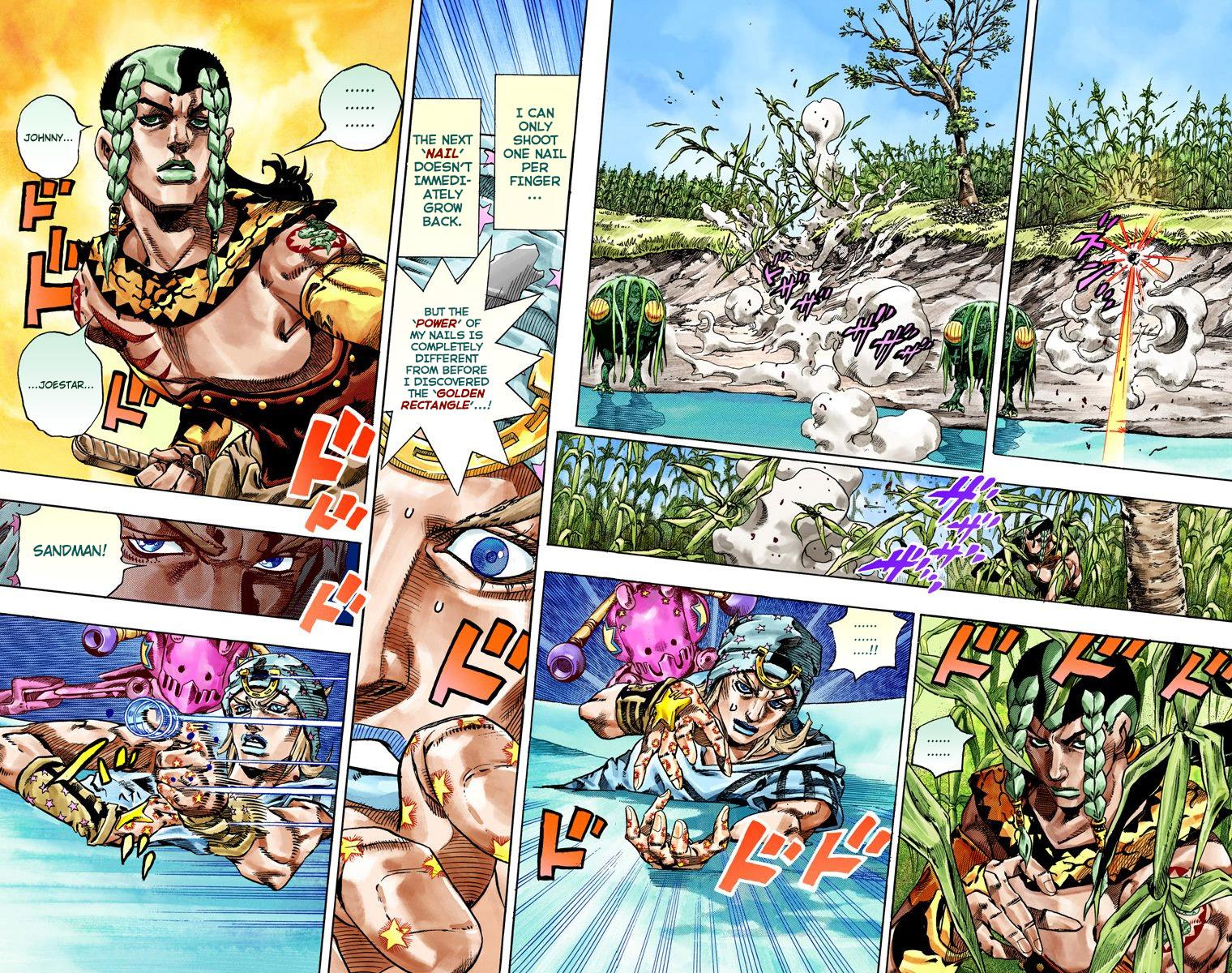 Jojo's Bizarre Adventure Part 7 - Steel Ball Run - Vol.11 Chapter 44: A Silent Way Part 5