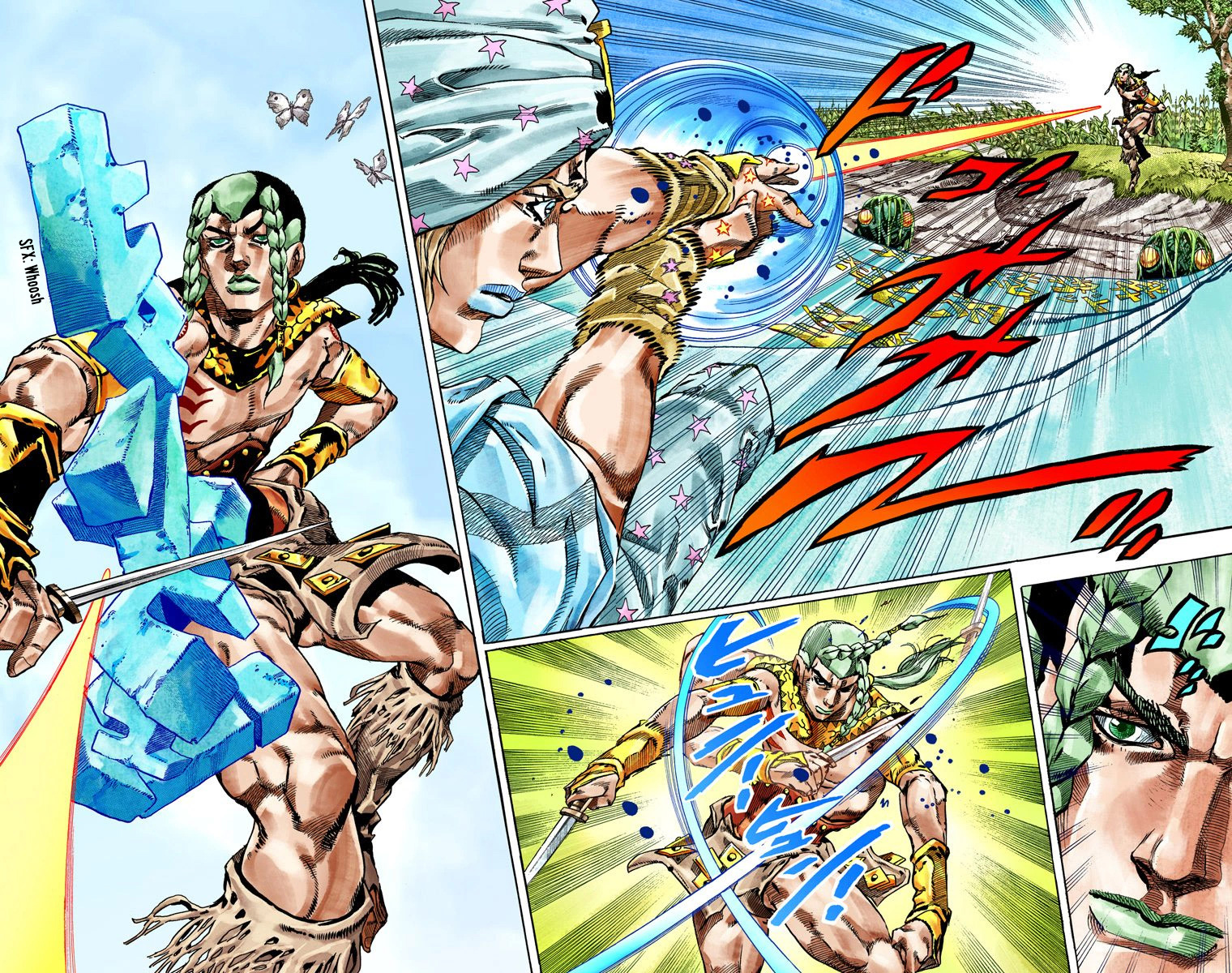 Jojo's Bizarre Adventure Part 7 - Steel Ball Run - Vol.11 Chapter 44: A Silent Way Part 5