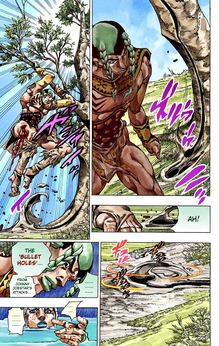 Jojo's Bizarre Adventure Part 7 - Steel Ball Run - Vol.11 Chapter 44: A Silent Way Part 5