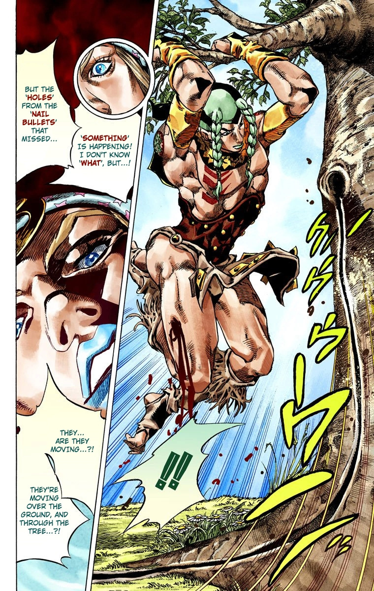 Jojo's Bizarre Adventure Part 7 - Steel Ball Run - Vol.11 Chapter 44: A Silent Way Part 5