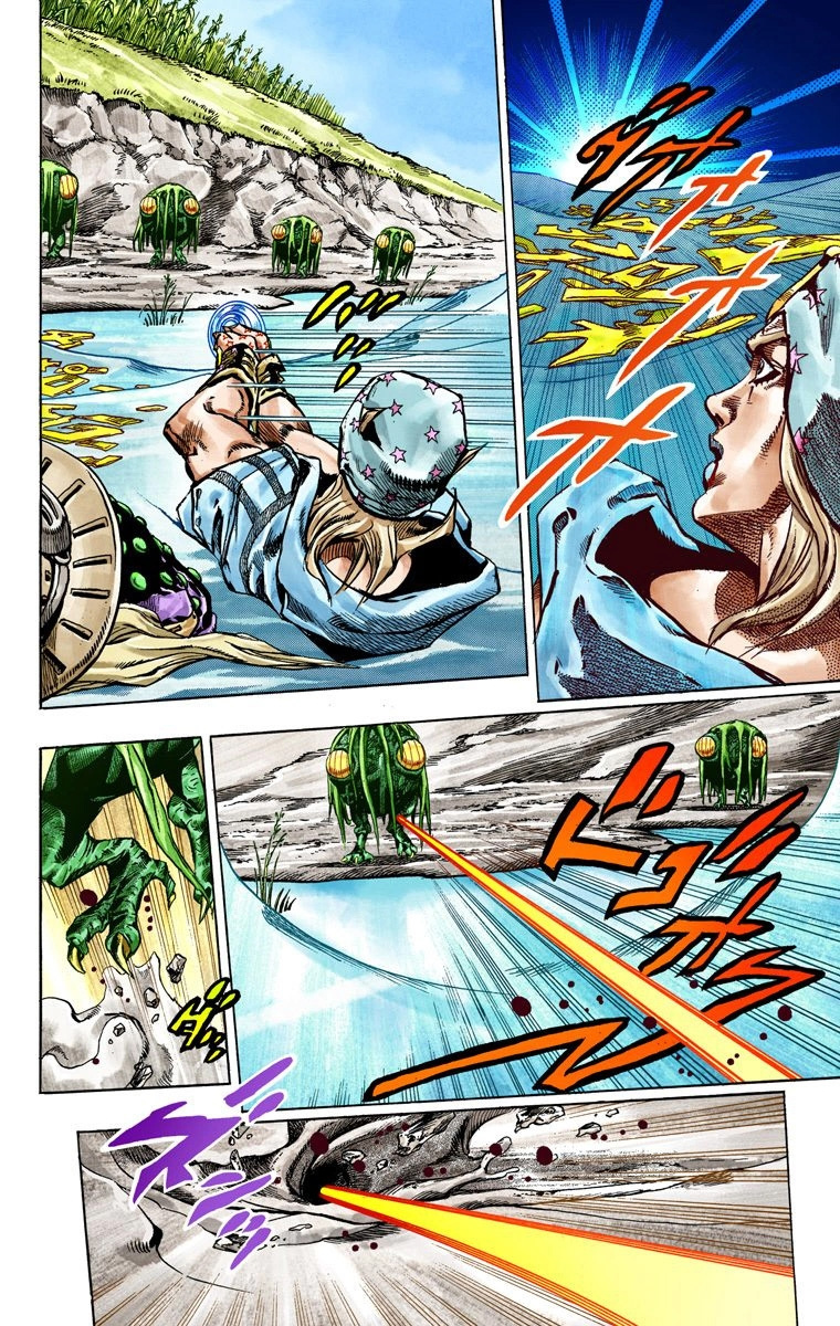 Jojo's Bizarre Adventure Part 7 - Steel Ball Run - Vol.11 Chapter 44: A Silent Way Part 5