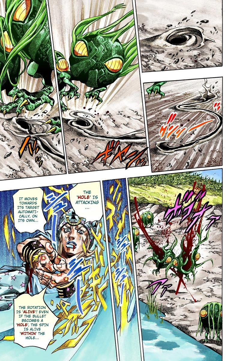 Jojo's Bizarre Adventure Part 7 - Steel Ball Run - Vol.11 Chapter 44: A Silent Way Part 5